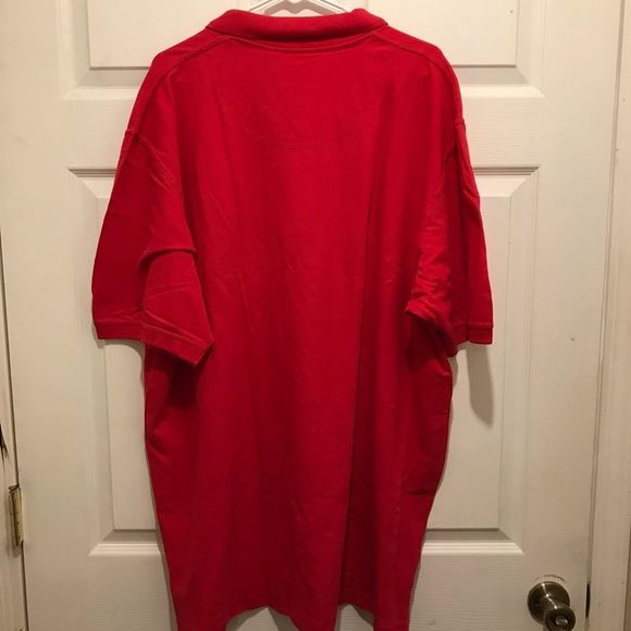 NWT Mens Ultra Club polo in size 3XL and red color. - Picture 4 of 4